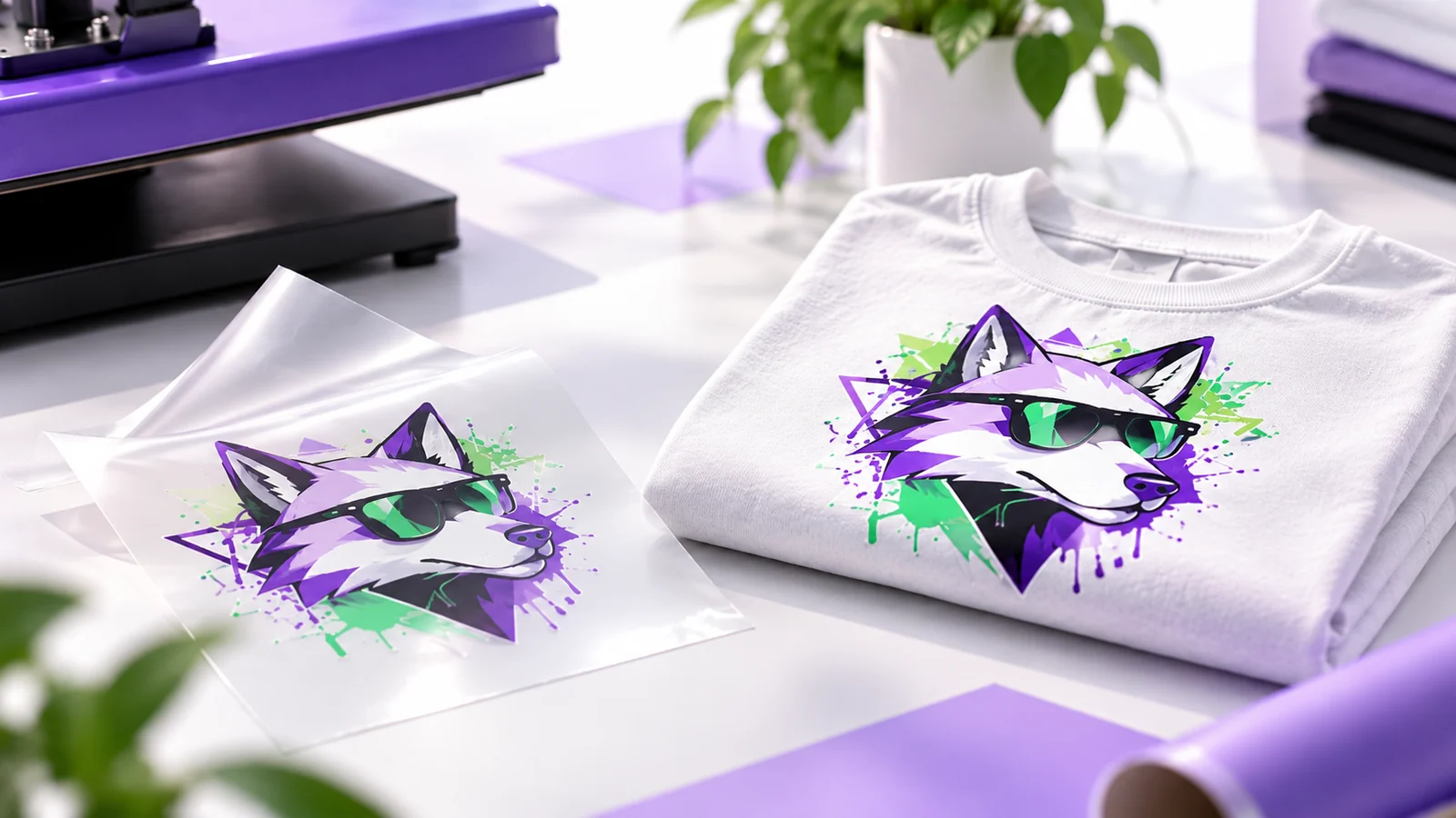 Logo thermocollant personnalisé posé sur un sweat